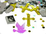 Bibles, Crosses and Doves Confetti by the packet